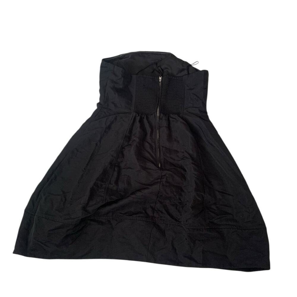 Wilfred size 10 medium LBD cecille Classic Black Strapless Dress - Picture 3 of 13
